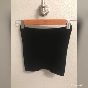 Black Brandy Melville Knit Tube Top